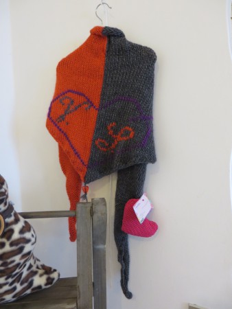 foulard in lana personalizzabile -Paola L'Arcobaleno